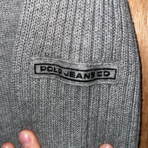 POLO JEANS COMPANY LONG SLEEVE DRESS SHIRT - Picture 2 of 3